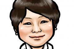 【美容】イラストで魅力的なチャームポイントを強調！