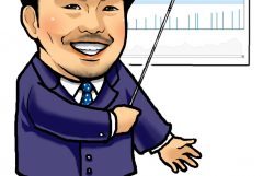 【コンサル】爽やかな印象をイラストで強調！