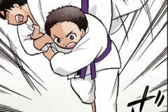 【整骨院】子どもに伝わる集客マンガ事例「目覚める体幹、アクシスメソッド！」｜一般社団法人スポーツひのまるキッズ協会さま