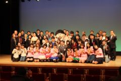 第2回大阪国際マンガグランプリ 受賞者と出演者の集合写真