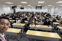 大和大学 社会学部 キャリア・デザイン特別講座の講義風景